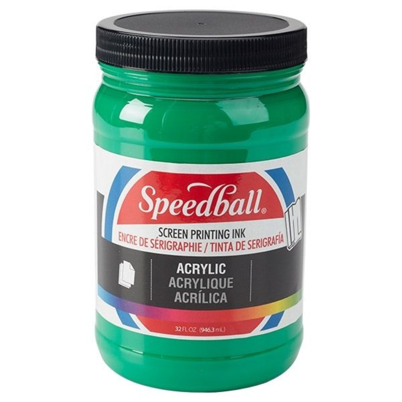 SPEEDBALL ACRYLIC SCREEN PRINTING INK EMERALD GREEN