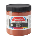 SPEEDBALL ACRYLIC SCREEN PRINTING INK BROWN