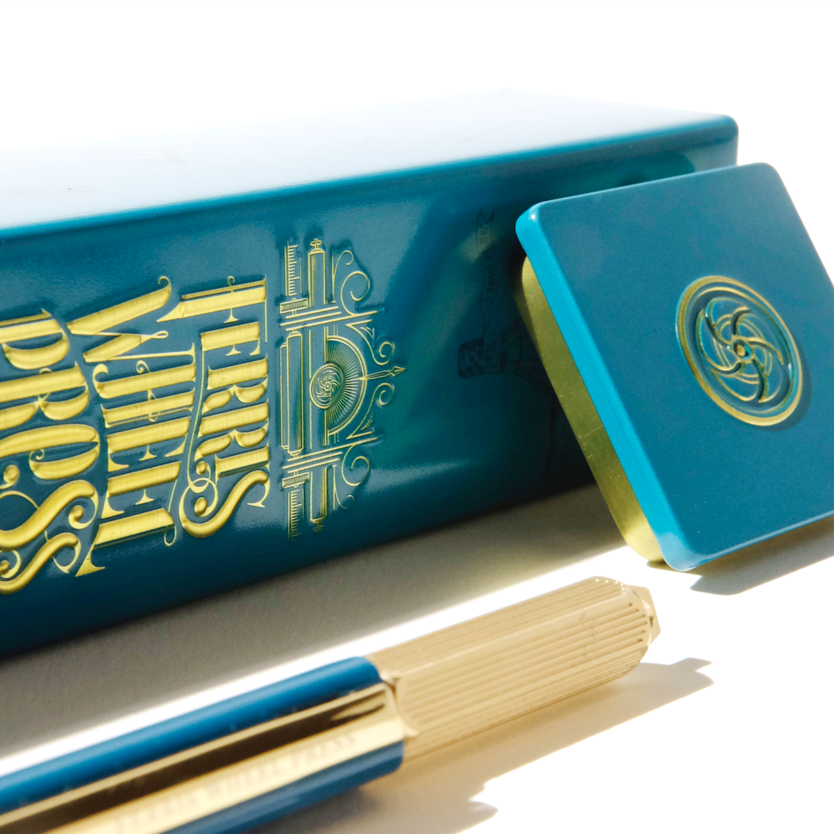 FERRIS WHEEL PRESS SCRIBE BALLPOINT PEN TATTLER'S TEAL
