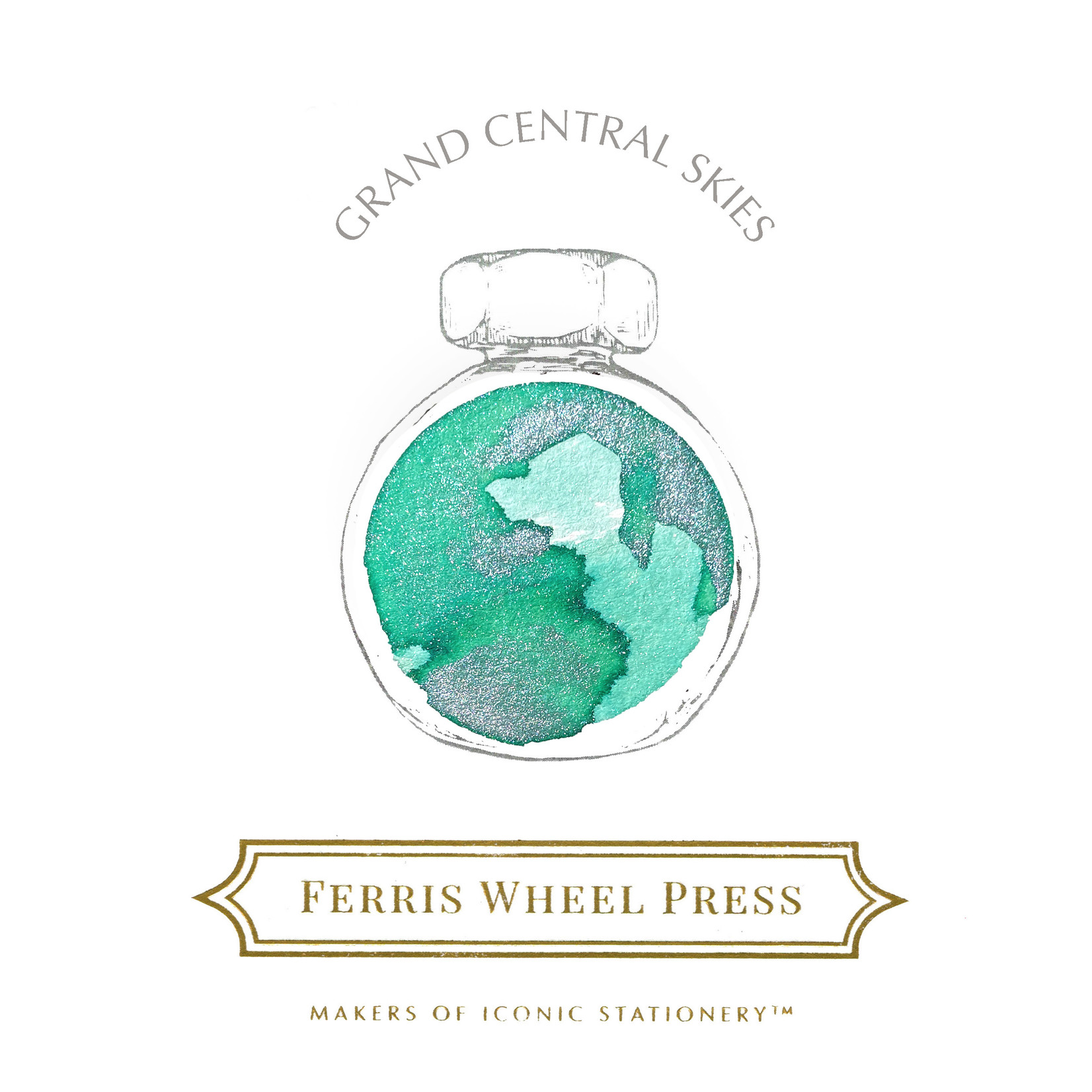 FERRIS WHEEL PRESS INK 38ML GRAND CENTRAL SKIES (TBD)
