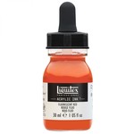 LIQUITEX LIQUITEX ACRYLIC INK 30ML FLUORESCENT RED