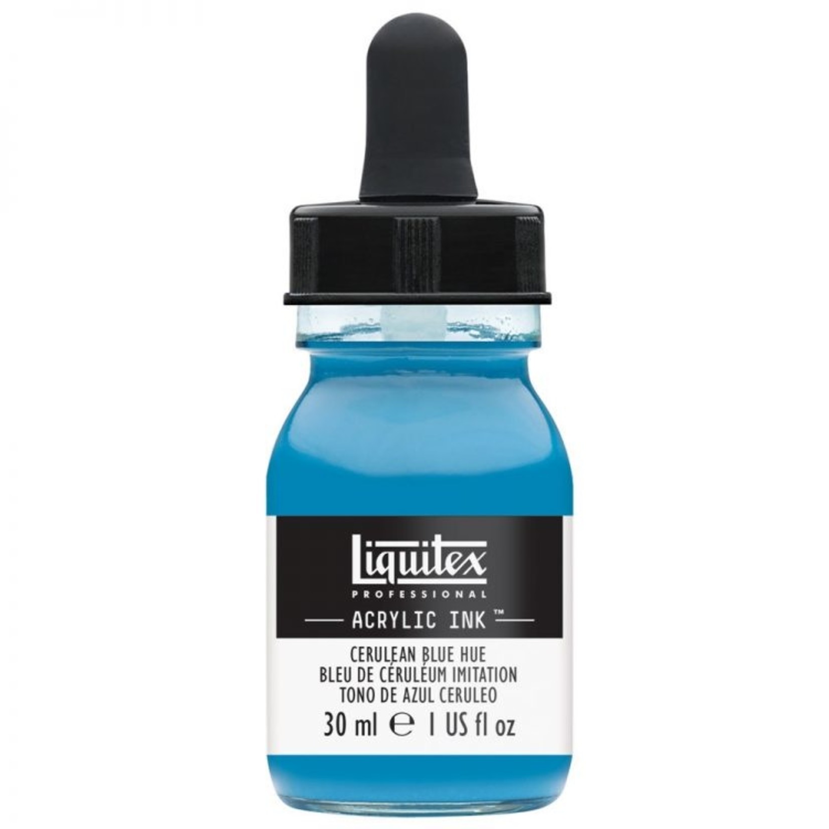 LIQUITEX LIQUITEX ACRYLIC INK 30ML CERULEAN BLUE HUE