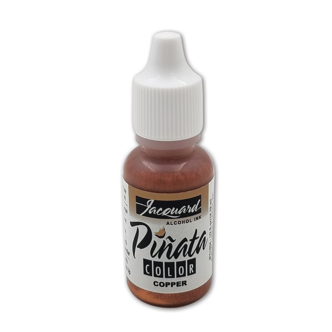Jacquard Piñata Alcohol Ink - Teal, 4 Fl Oz - Vibrant, Acid-Free Ink For Resin, Glass, Metal & More