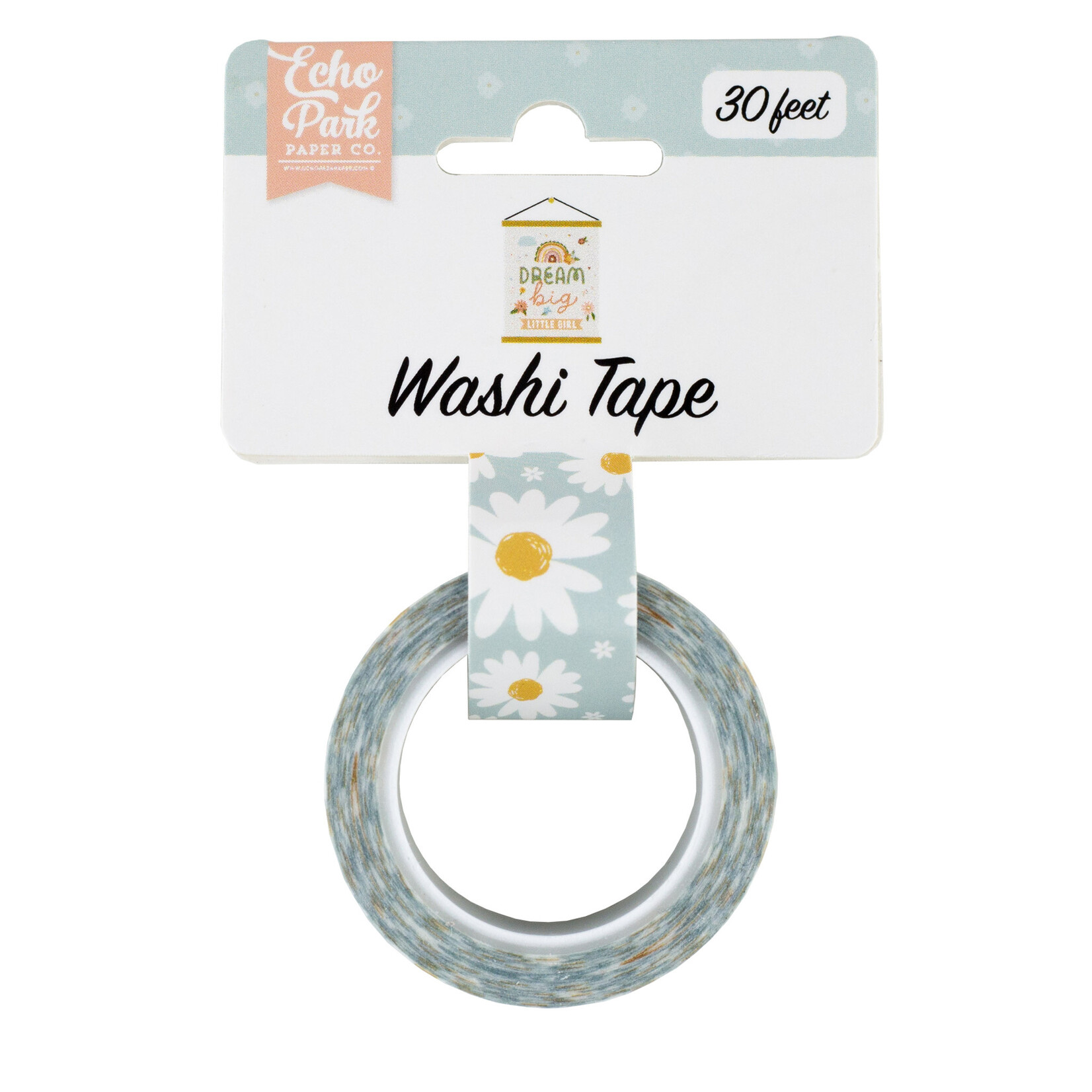 ECHO PARK PAPER WASHI TAPE 30' DREAMY DAISIES