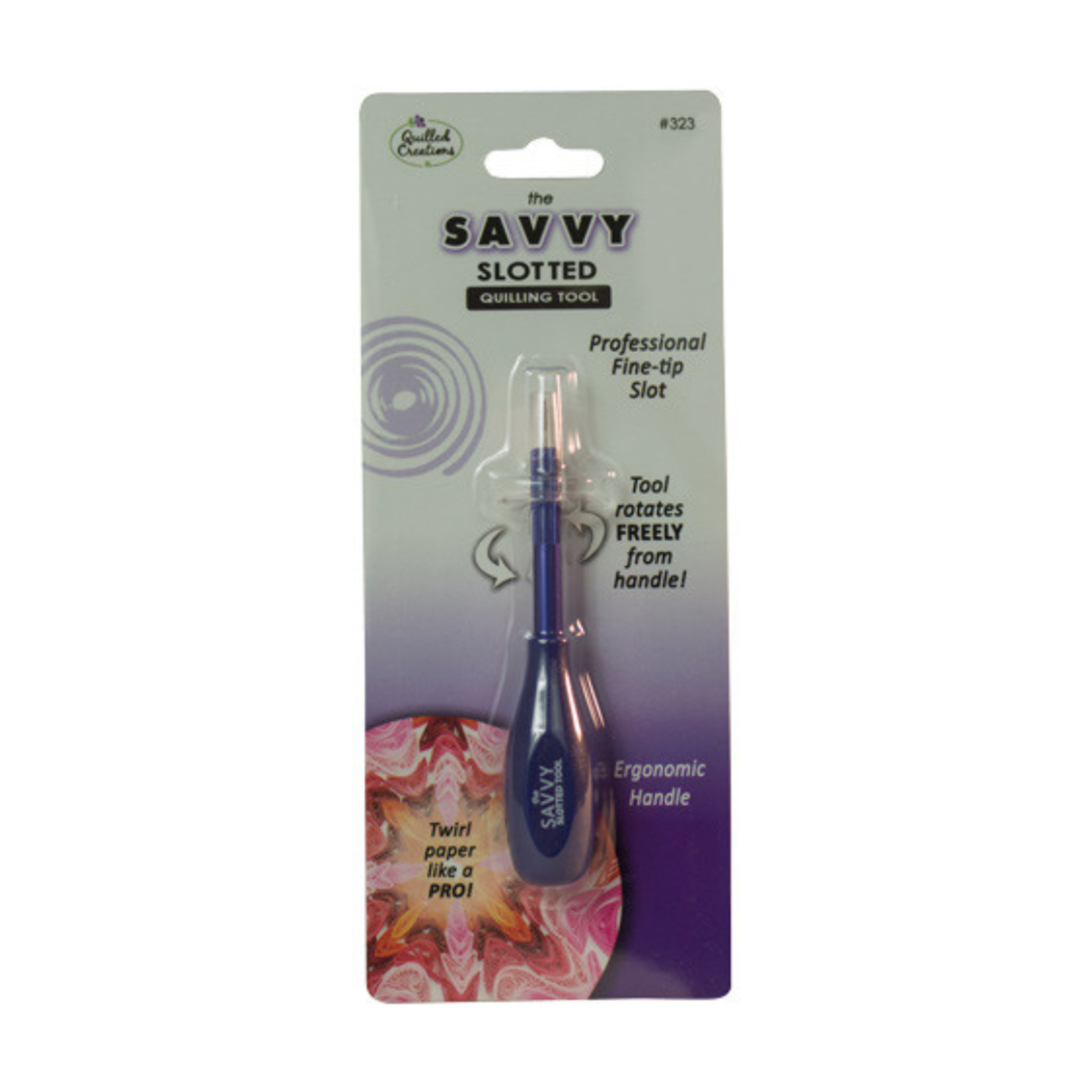 QUILLED CREATIONS THE SAVVY SLOTTED QUILLING TOOL