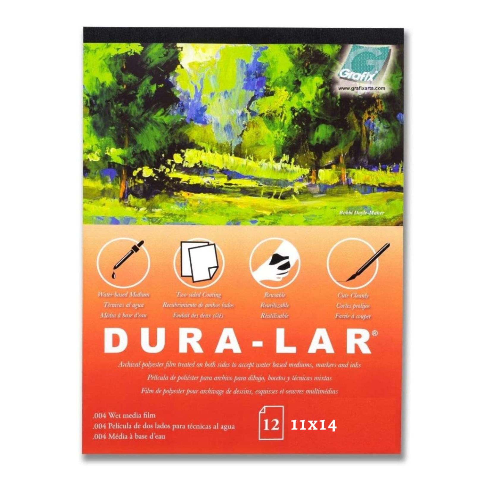 GRAFIX DURA-LAR PAD 11X14  0.004 WET MEDIA