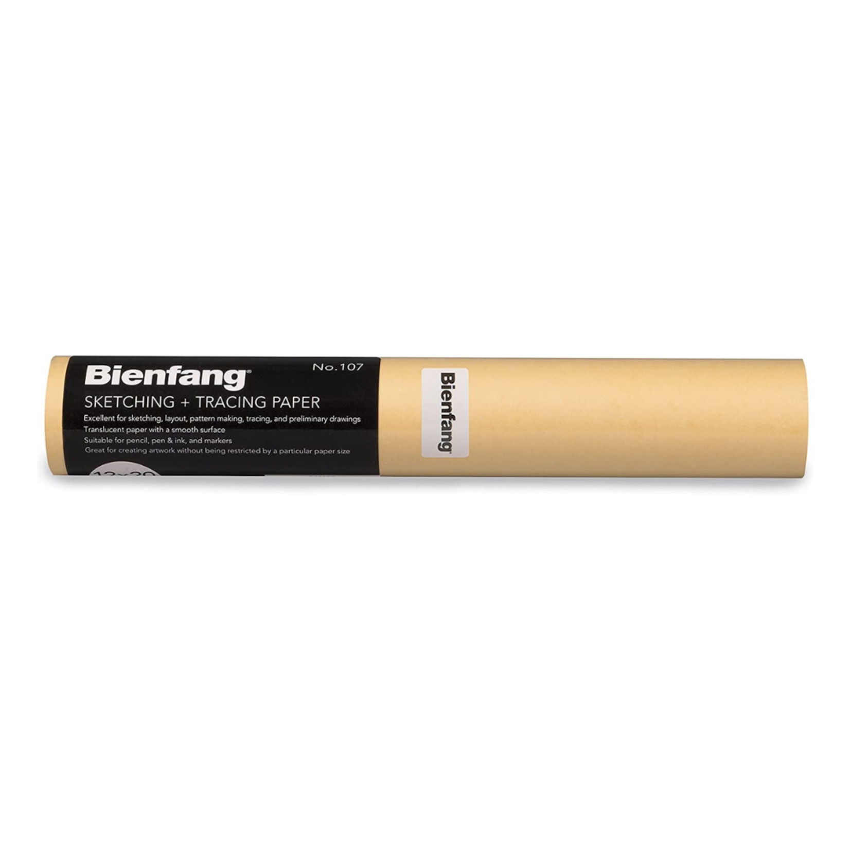 BIENFANG SKETCHING & TRACING PAPER ROLL 12"X50YD CANARY