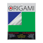 YASUTOMO YASUTOMO ORIGAMI PAPER 5 7/8" TWO-SIDED FOIL/SOLID 18/SHEETS