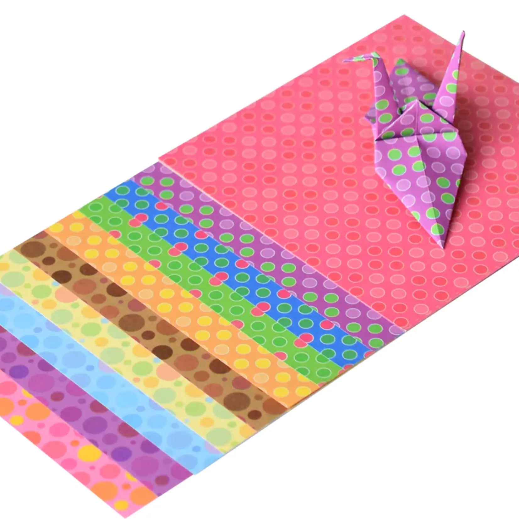 YASUTOMO YASUTOMO ORIGAMI PAPER 4 5/8" DOTS 20/PK