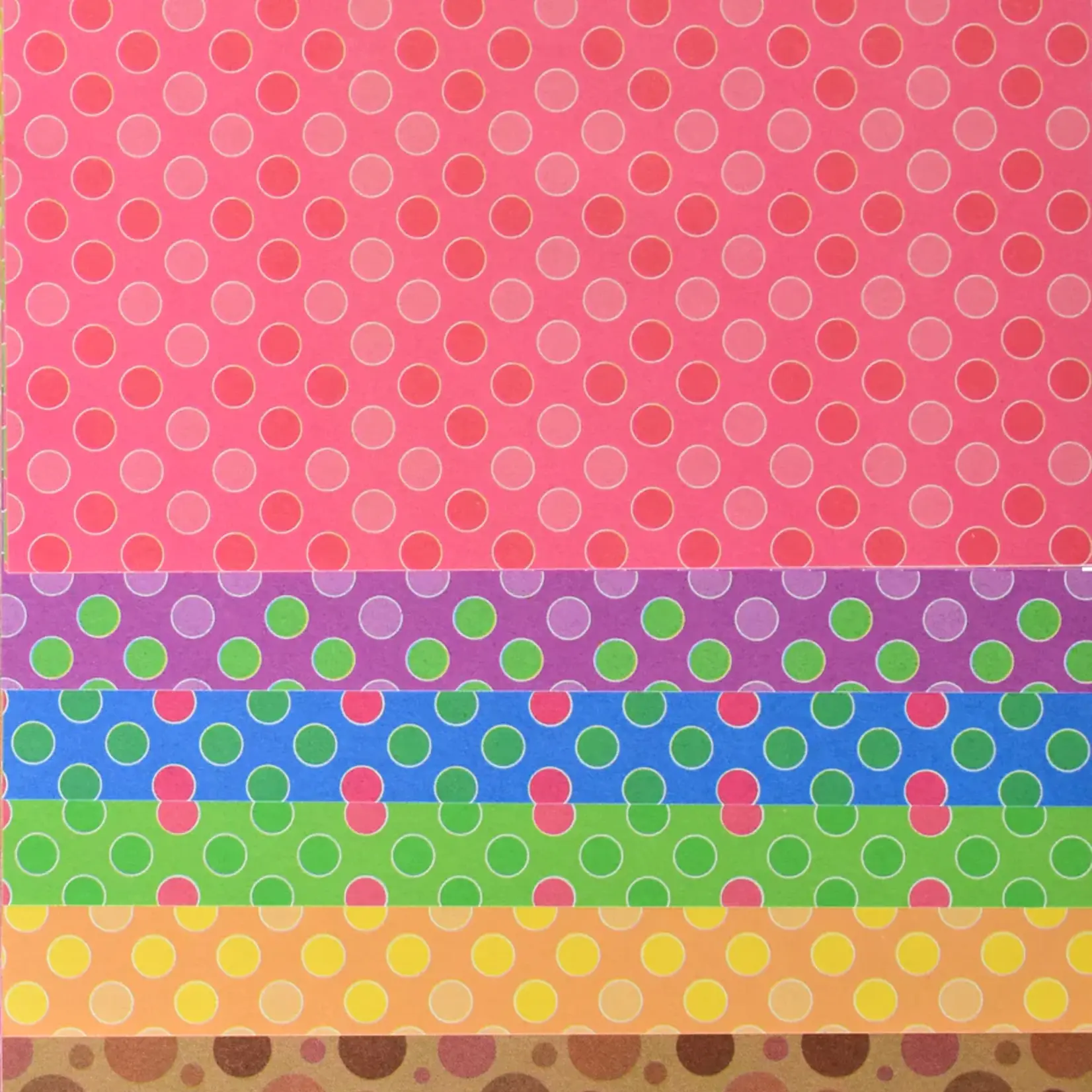YASUTOMO YASUTOMO ORIGAMI PAPER 4 5/8" DOTS 20/PK
