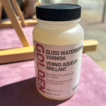 GOLDEN ACRYLIC MEDIUM WATERBORNE VARNISH GLOSS 8OZ