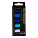 REMBRANDT REMBRANDT SOFT PASTEL MICRO SET/5 DEEP BLUES