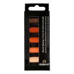 REMBRANDT REMBRANDT SOFT PASTEL MICRO SET/5 BURNT SIENNA