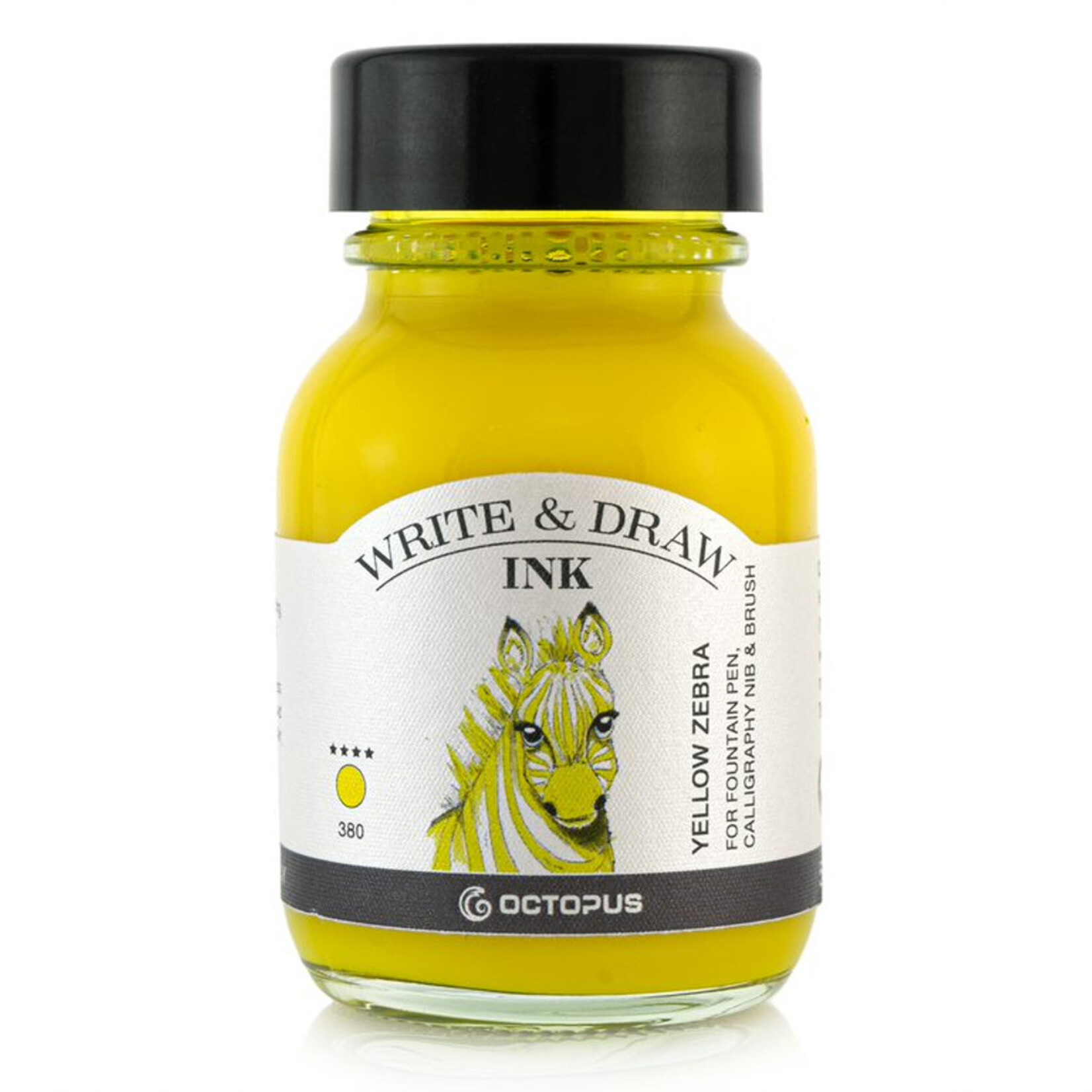 OCTOPUS WRITE & DRAW OCTOPUS WRITE & DRAW INK 50ML 380 YELLOW ZEBRA