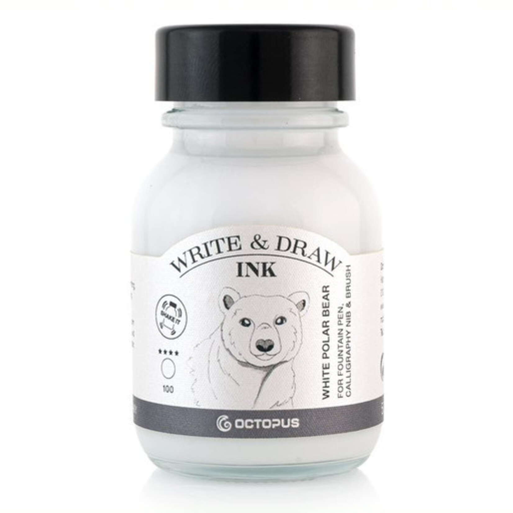 OCTOPUS WRITE & DRAW OCTOPUS WRITE & DRAW INK 50ML 441 WHITE POLAR BEAR