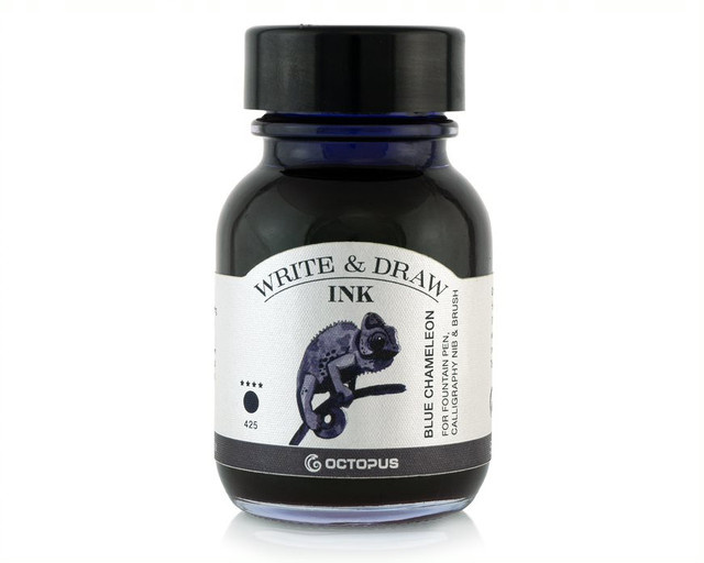 OCTOPUS WRITE & DRAW INK 50ML 425 BLUE CHAMELEON - The Gilded Rabbit