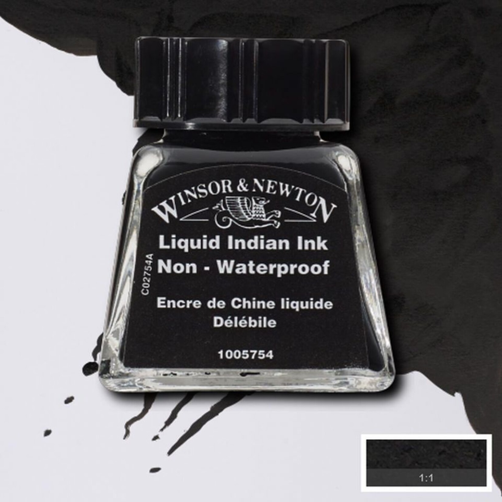 WINSOR NEWTON WINSOR & NEWTON DRAWING INK 14ML LIQUID INDIAN