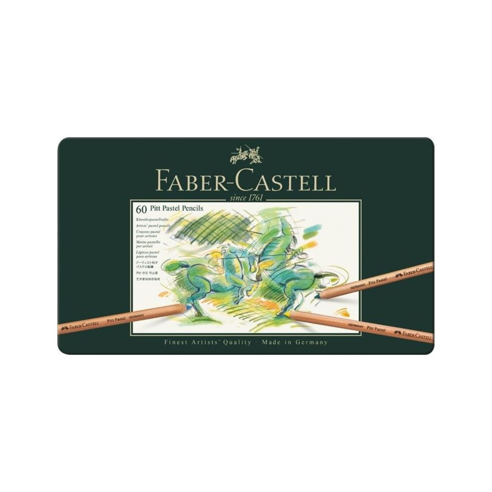 FABER CASTELL FABER CASTELL PITT PASTEL PENCILS  SET/60