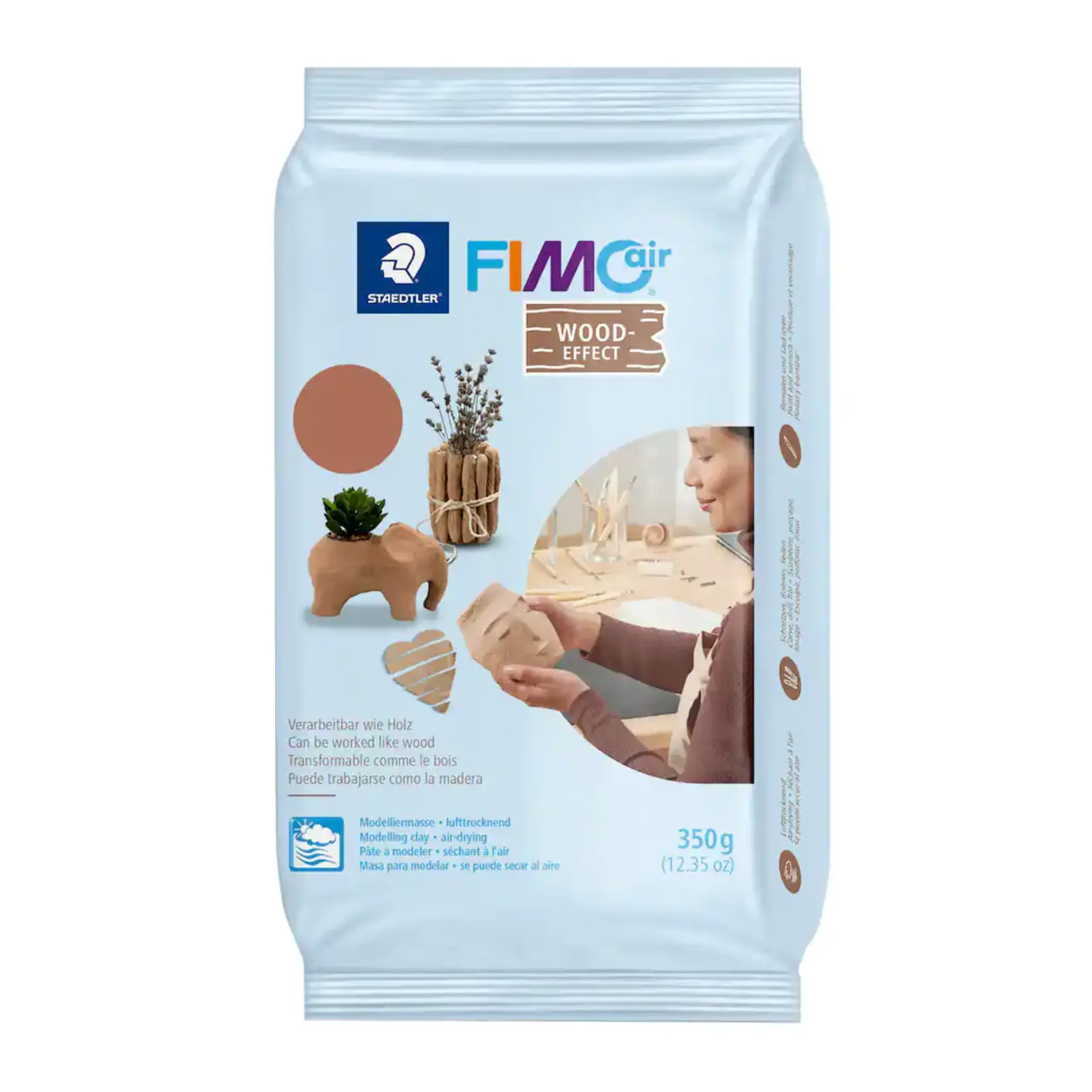 FIMO FIMO AIR MODELING CLAY 1.1LB WOOD