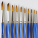 Series 700 Gold Sable Round Brushes