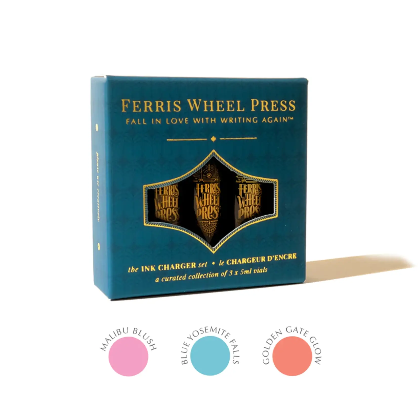 FERRIS WHEEL FERRIS WHEEL PRESS INK CHARGER SET DREAMING IN CALIFORNIA COLLECTION