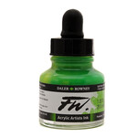 DALER ROWNEY FW LIQUID ACRYLIC INK 1OZ LIGHT GREEN