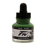 DALER ROWNEY FW LIQUID ACRYLIC INK 1OZ OLIVE GREEN