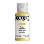GOLDEN GOLDEN FLUID ACRYLIC NAPLES YELLOW HUE 1OZ