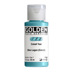 GOLDEN GOLDEN FLUID ACRYLIC 1OZ COBALT TEAL