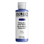 GOLDEN GOLDEN FLUID ACRYLIC PHTHALO BLUE (GREEN SHADE) 4OZ