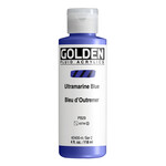 GOLDEN GOLDEN FLUID ACRYLIC ULTRAMARINE BLUE 4OZ