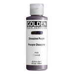 GOLDEN GOLDEN FLUID ACRYLIC DIOXAZINE PURPLE 4OZ