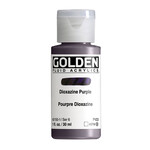 GOLDEN GOLDEN FLUID ACRYLIC DIOXAZINE PURPLE 1OZ