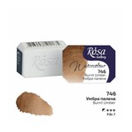 ROSA GALLERY WATERCOLOUR PAN 2.5ML BURNT UMBER #746