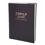 POTENTATE SIMPLY THREAD SKETCHBOOK BLACK COVER 100GSM 5.5X8.24 120/SHTS