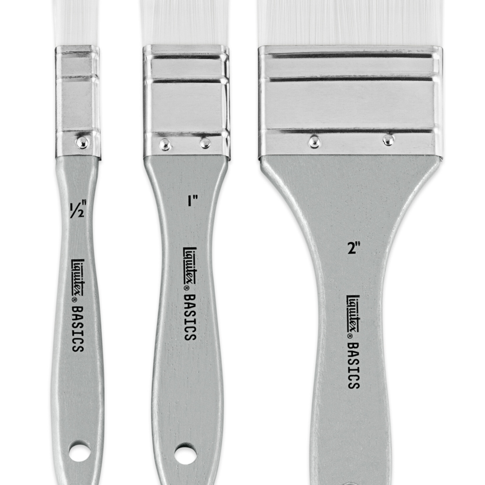 LIQUITEX LIQUITEX BASICS SYNTHETIC BRUSH SET 6/PACK