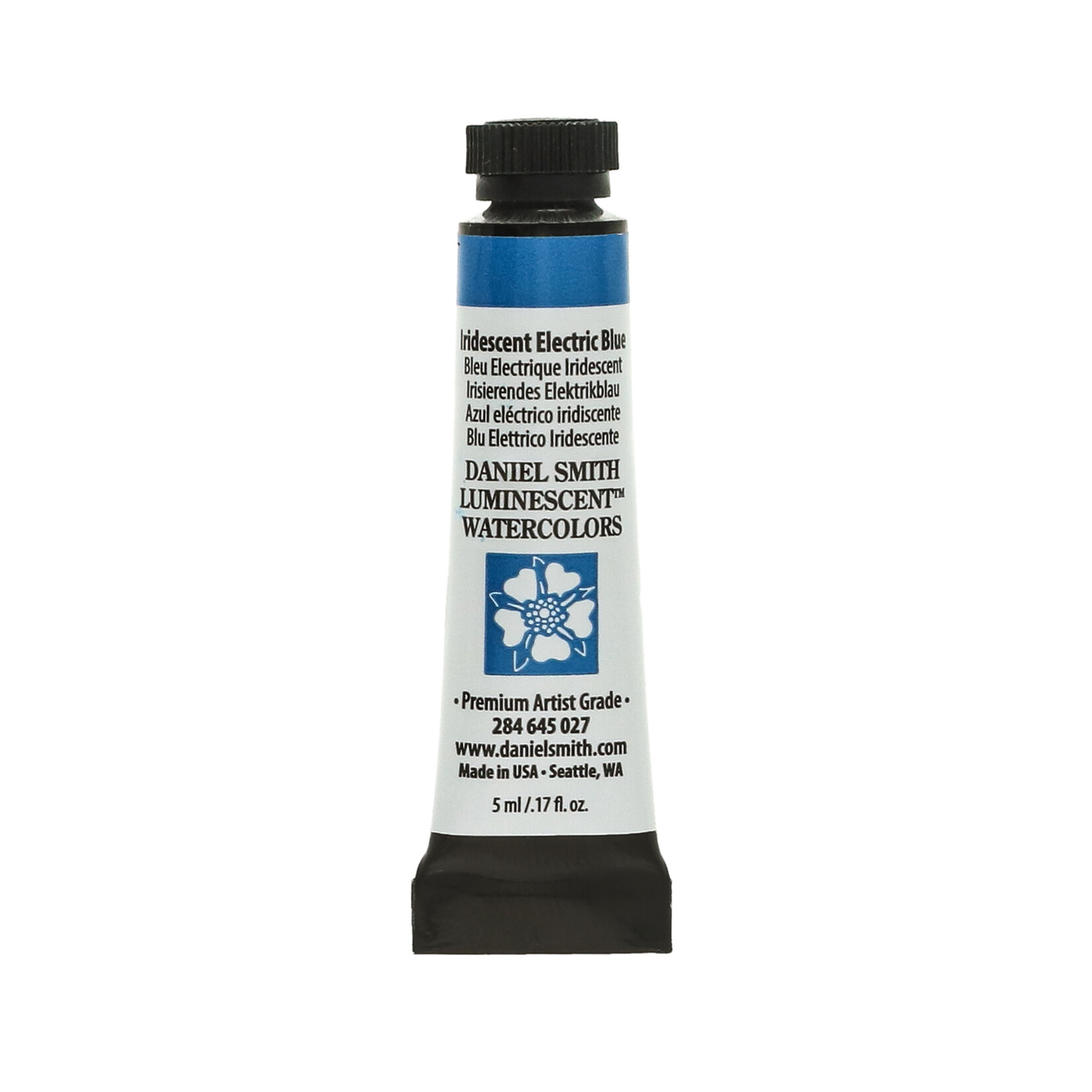 DANIEL SMITH WATERCOLOUR TUBE 5ML IRIDESCENT ELECTRIC BLUE