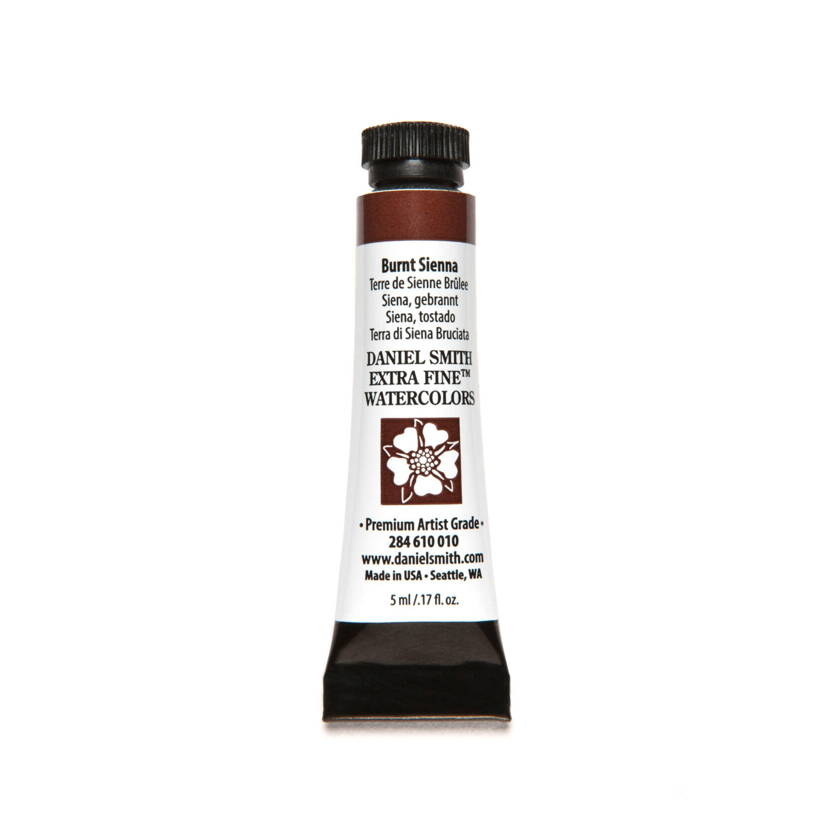 DANIEL SMITH WATERCOLOUR TUBE 5ML BURNT SIENNA