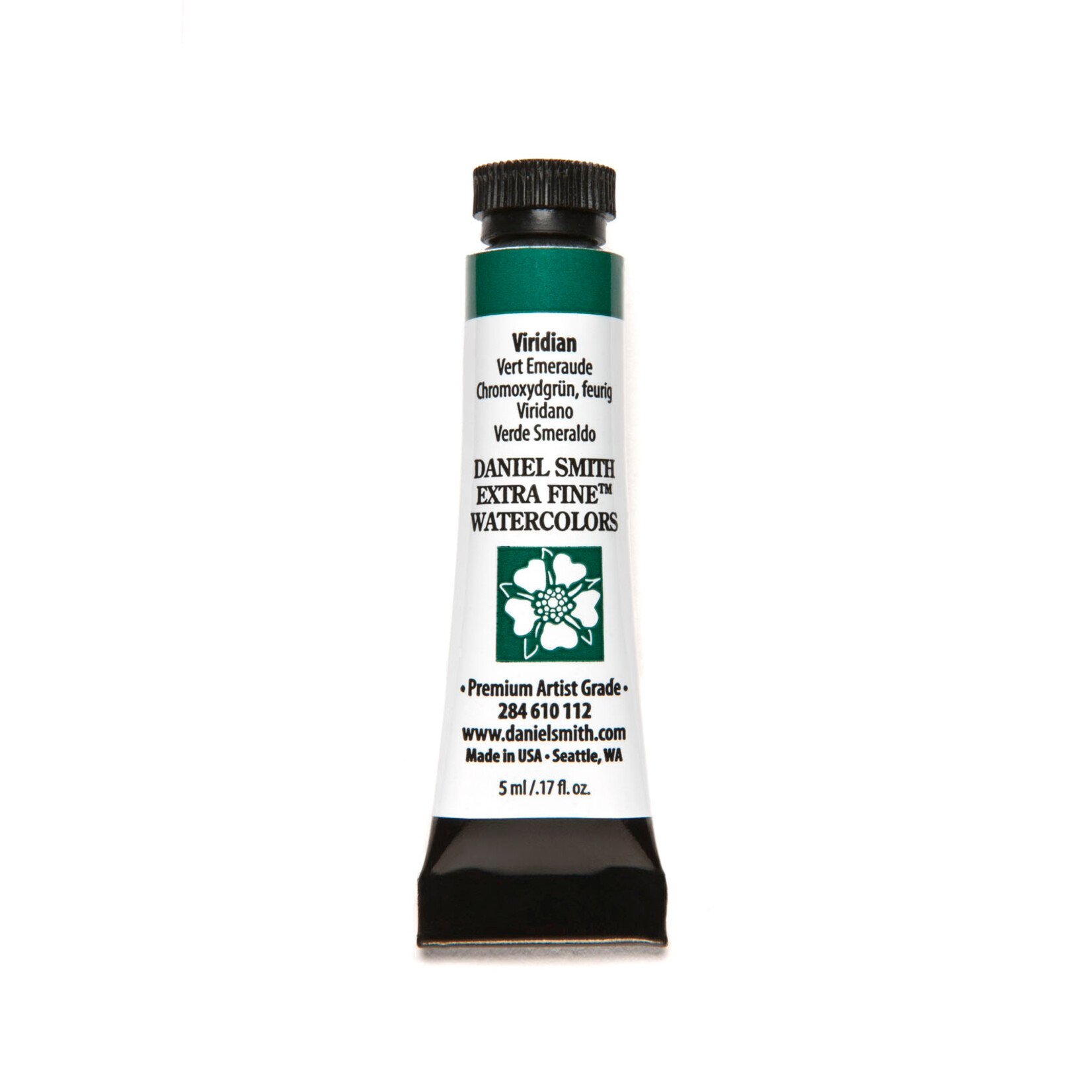 DANIEL SMITH WATERCOLOUR TUBE 5ML VIRIDIAN