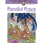 CREATIVE HAVEN COLOURING BOOK FANCIFUL FOXES