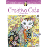 CREATIVE HAVEN COLOURING BOOK CREATIVE CATS