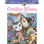 CREATIVE HAVEN COLOURING BOOK CREATIVE KITTENS