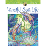 CREATIVE HAVEN COLOURING BOOK FANCIFUL SEA LIFE