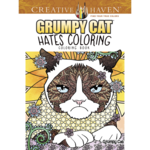 CREATIVE HAVEN COLOURING BOOK GRUMPY CAT HATES COLOURING
