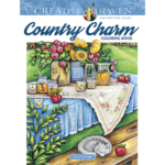 CREATIVE HAVEN COLOURING BOOK COUNTRY CHARM