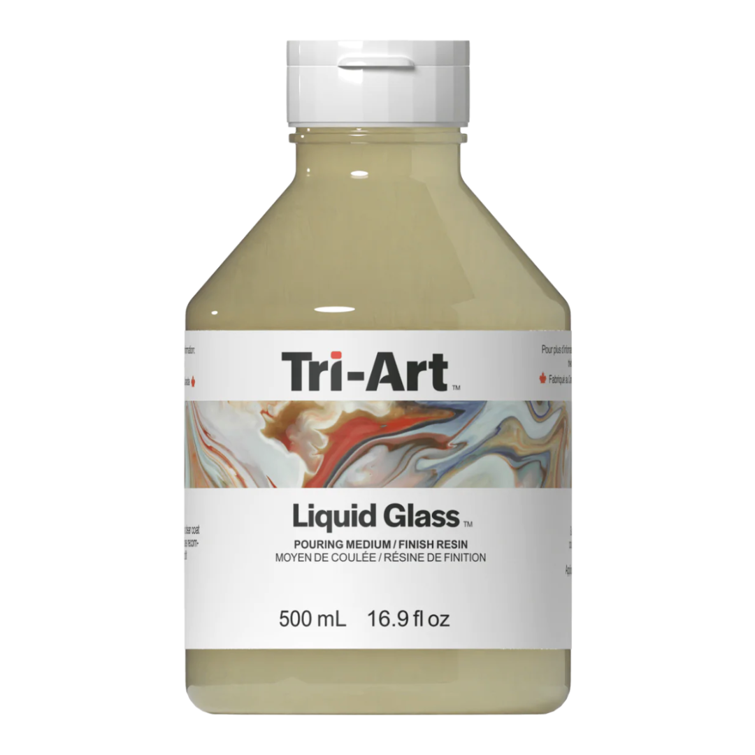 TRIART LIQUID GLASS POURING MEDIUM 500ML The Gilded Rabbit