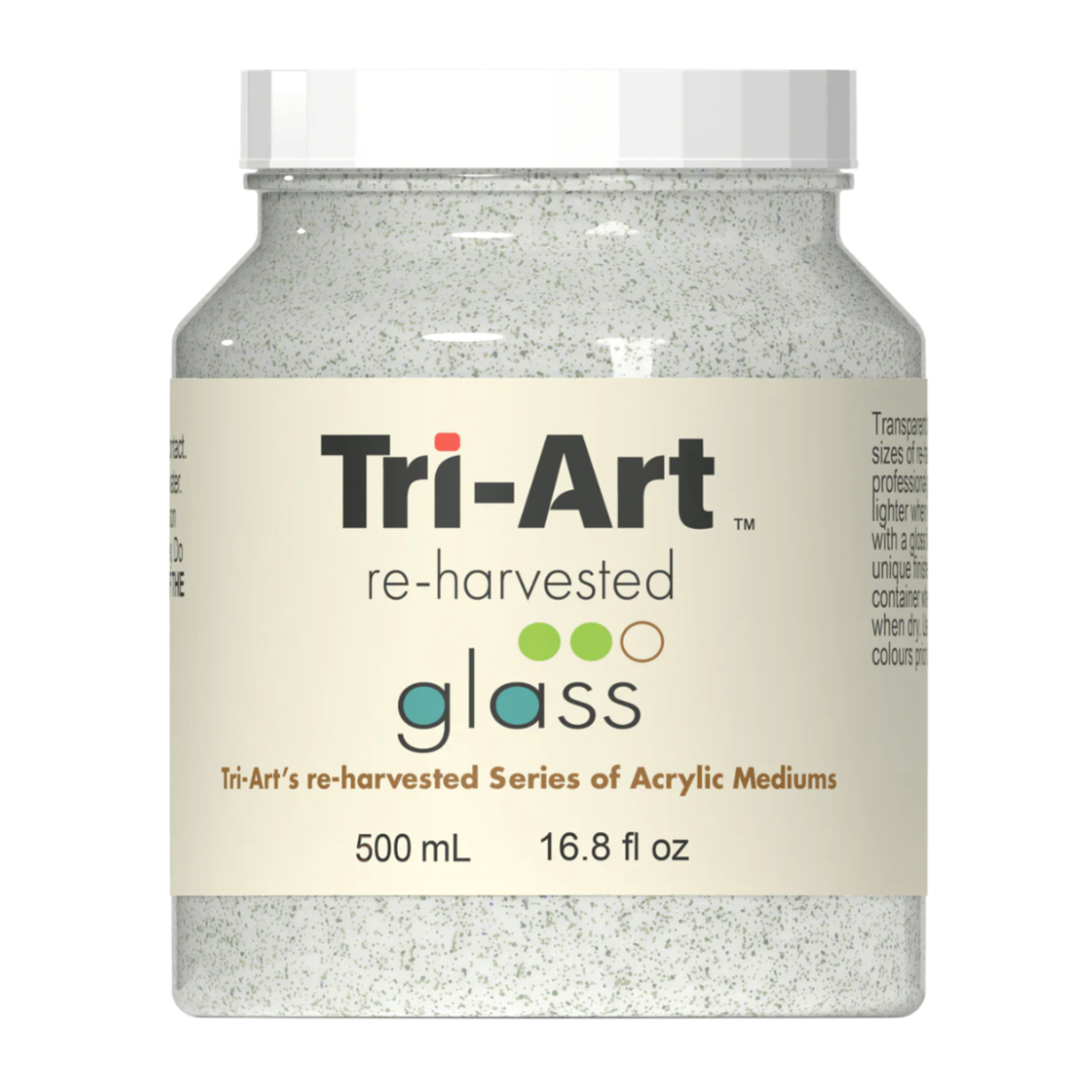 TRI ART TRI-ART ACRYLIC MEDIUM RE-HARVESTED GLASS 500ML