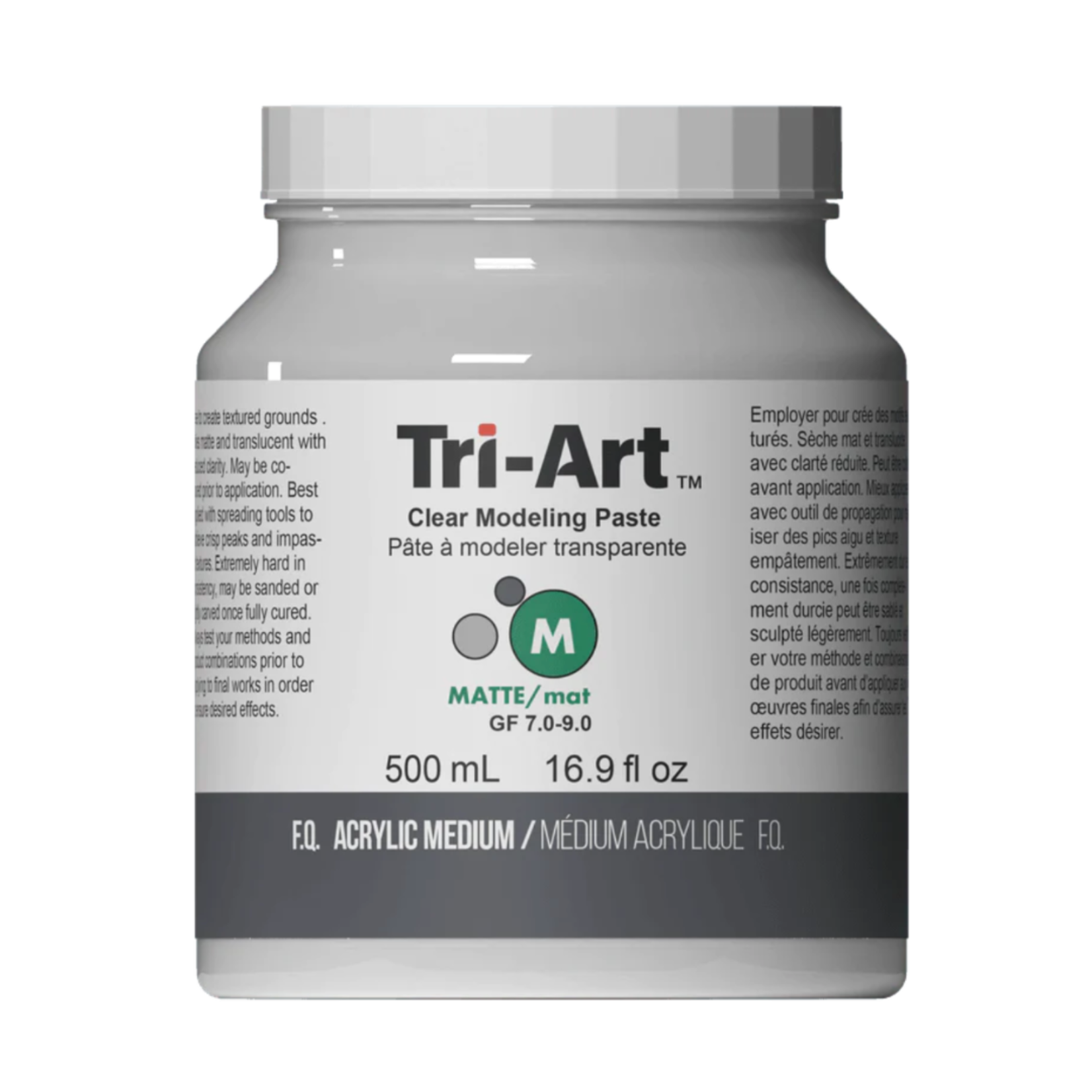 TRI ART TRI-ART ACRYLIC MEDIUM MODELING PASTE CLEAR 500ML