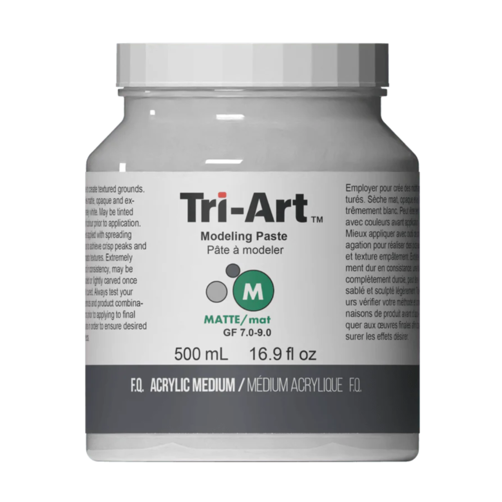TRI ART TRI-ART ACRYLIC MEDIUM MODELING PASTE WHITE 500ML