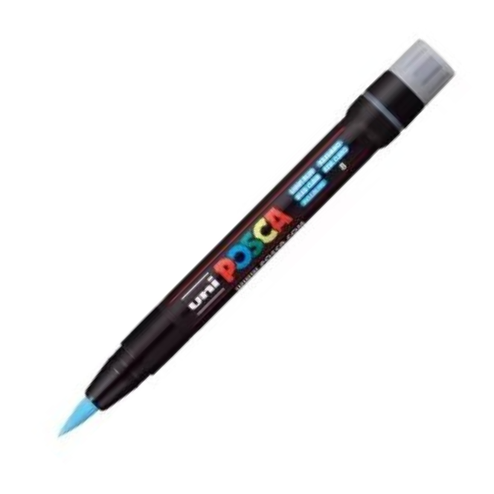 UNI POSCA MARKER PCF-350 BRUSH LIGHT BLUE